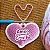 Etiqueta para Crochê e Amigurumi Coração 6x4,5 cm 50un - Imagem 3