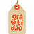 Tag Gratidão Etiquetas Decorativas Com 50 Un Agradecer 4x7cm - Imagem 6