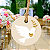 50 Tags Batizado Casamento Eucaristia Pombinha Branca 4cm - Imagem 2