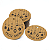 100 Tags Feliz Natal Enfeites Kraft Redonda 6cm Com Furo - Imagem 7