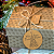 100 Tags Feliz Natal Árvore Boas Festas Kraft Redonda De 6cm - Imagem 4