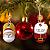 Tag Feliz Natal Papai Noel Boas Festas 4,5x7,5cm 50 Uni - Imagem 2