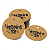 Tag Kraft Artesanato Inspire Se Redonda 6cm Com Furo 100 Uni - Imagem 6