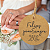 100 Tags Para Casamento Noivado Convite Kraft Redonda 6cm - Imagem 4