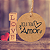 100 Tags Kraft Aqui Tem Amor Redonda 6cm Tag Decorativa - Imagem 4