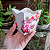 Cachepot de Papel Pote 6 PP 7x7x5,5cm BUQUÊ ROSA com 10un - Imagem 2
