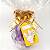 Tag Feliz Páscoa De Para Coelho Cenoura Amarelo 4x7cm 100un - Imagem 2