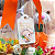 Tag Coelho Rosa Kardos 4x7cm - 100 Unidades Feliz Páscoa - Imagem 3