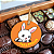 100 Tags Feliz Páscoa Coelho Laranja 60cm Para Personalizar - Imagem 4
