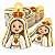 50 Tags Nossa Senhora de Fátima Presentes e Lembrancinhas Religiosas - Imagem 1