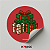 Etiquetas Adesivas Tema Natal Cartela com 10un stickers 4cm - Imagem 8