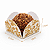 Forminhas Floral Ouro para Brigadeiro Gourmet Fino da Kardos 50un - Imagem 5
