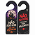 Plaquinhas Decorativas Halloween Maçaneta de porta Não perturbe da Kardos - Imagem 7