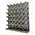 Escorredor de Copos de Parede Copeira 36 Copos Inox - Imagem 1