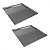 2 Assadeiras Pão Doce Lisas 35 x 35 x 2 cm Inox - Imagem 1