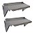 2 Prateleiras Aérea 50 x 30 cm Inox - Imagem 1