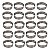 20 Aros Modelador Pão Hambúrguer 11 x 3 cm Inox 0,6 mm - Imagem 1