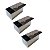 3 Formas Pão Forma c/ Tampa Baby 20 x 10 x 10 cm Inox - Imagem 1