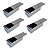5 Formas Pão Forma c/ Tampa 30 x 10 x 10 cm Inox - Imagem 1