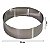 50 Aros Modelador Pão Hambúrguer 10 x 3 cm Inox 0,6 mm - Imagem 4