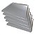5 Bandejas para Forno Fast Oven 35 x 35 x 1 cm Alumínio - Imagem 1