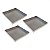 3 Assadeiras para Brownie 31 x 31 x 3 cm Alumínio - Imagem 1