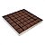 3 Assadeiras para Brownie 31 x 31 x 3 cm Alumínio - Imagem 4