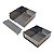 2 Formas com Tampa Lateral Removível 30 x 30 x 10 cm Inox - Imagem 1