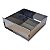 3 Formas com Tampa Lateral Removível 30 x 30 x 10 cm Inox - Imagem 3