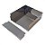 3 Formas com Tampa Lateral Removível 30 x 30 x 10 cm Inox - Imagem 2