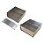 2 Formas com Tampa Lateral Removível 30 x 30 x 10 cm Alumínio - Imagem 1