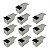 10 Formas Pão Forma Tampa Baby 20 x 10 x 10 cm Alumínio 0,7 mm - Imagem 1