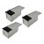 3 Formas Pão Forma Tampa Baby 20 x 10 x 10 cm Alumínio 0,5 mm - Imagem 1