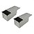 2 Formas Pão Forma Tampa Baby 20 x 10 x 10 cm Alumínio 0,5 mm - Imagem 1