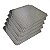 5 Bandejas para Forno Fast Oven Perfurada 35 x 35 x 1 cm Inox - Imagem 1