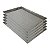 5 Assadeiras Perfuradas 60 x 40 x 3 cm Inox - Imagem 1