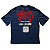 Camiseta Oversized TripSide Azul Arte dos Guetos - Streetwear - Imagem 2