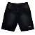 BERMUDA JEANS ESCURO CORTE RETO PRETA 1 - Imagem 1