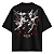 CAMISETA OVERSIZED RAROS RED ANGEL PRETA - Imagem 2