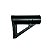 Coronha Stock Soleira M4 Ar15 Carabina Pcp Cilindro 40mm - Imagem 1
