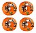 Bones STF Party Pack V1 52mm Orange - Imagem 2
