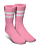 Meia Norden Old School Pink Branco - Imagem 1