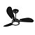 Ventilador de Teto 127V New Light LED 130W Preto - Imagem 1
