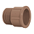 Adaptador Curto Soldável 3/4" (25 mm) Amanco - Imagem 1