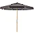 Ombrelone Madeira Bagum 2,40m Cor Chocolate Modelo - Imagem 1