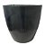 Vaso Pérola Oval M 48cm CINZA - Imagem 1