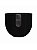 Cachepot Spello Ondulato Preto - Imagem 1