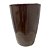 Vaso Pantanal Liso 31X50 MARROM STONE EFFECT - Imagem 1