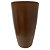 Vaso Pantanal Liso 33X65 MARROM STONE EFFECT - Imagem 1