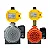 Kit De Pressurização Pós Boiler C/2 Bombas Água Quente E Fria Impulse Press 1/2CV 220V Monofásico Syllent - Imagem 1